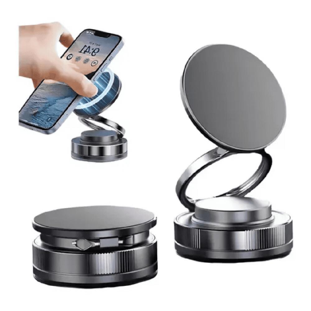 Soporte Magnético para Celular Holder Imantado Plegable Negro