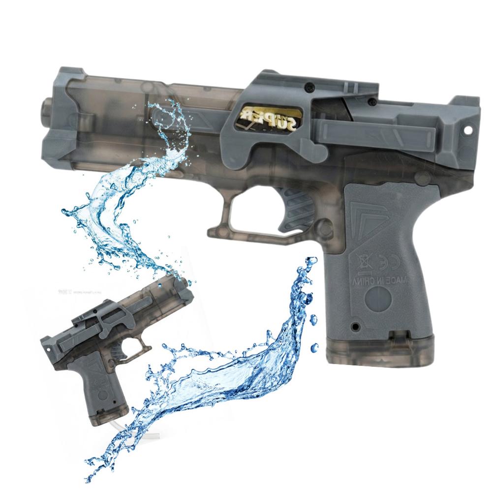 Pistola de Agua Eléctrica Manual Juguete para Niños Cargador Accesorios GR