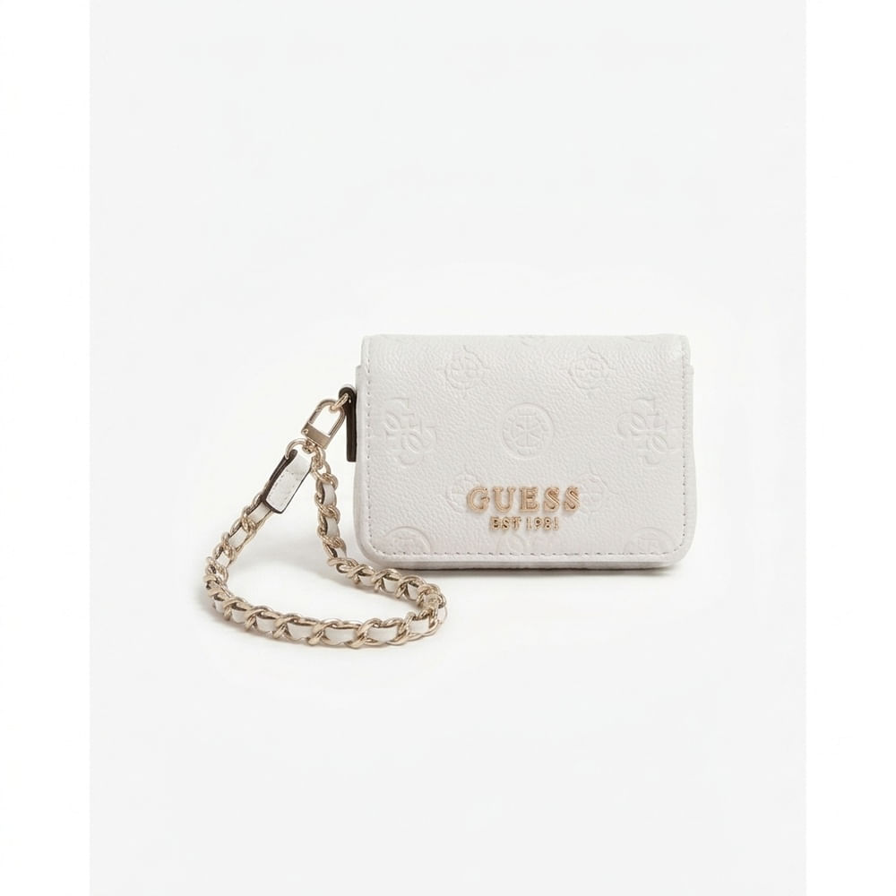 Billetera monedero de mujer Guess elegante y duradera blanco Billetera de mujer Guess elegante y duradera blanco