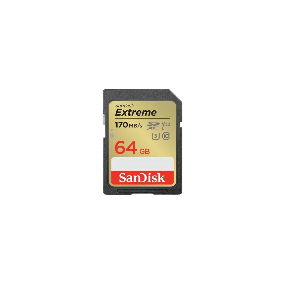 Tarjeta SanDisk Extreme SD SDXC™ UHS-I - 64GB  SDSDXV2-064G-GNCIN