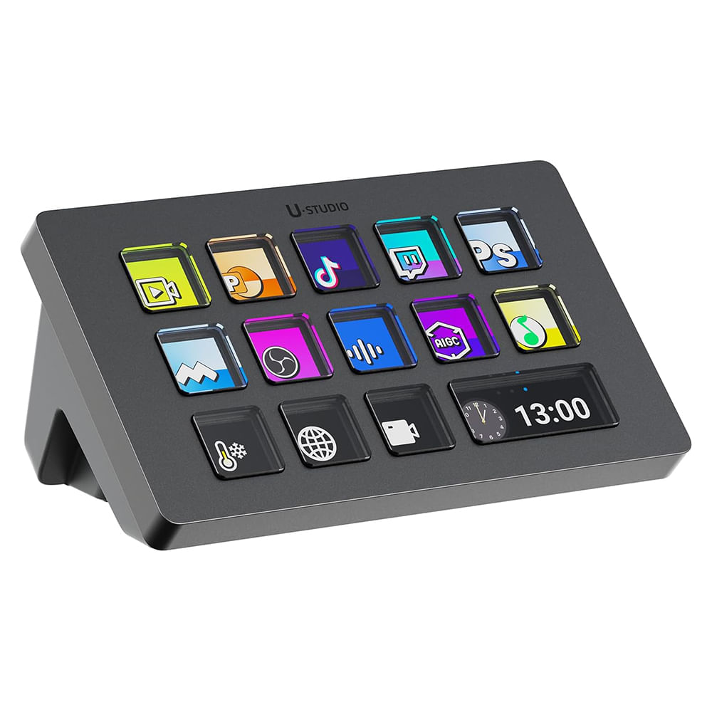 Controlador para streaming 14 teclas - Streamdeck controller ULANZI D200