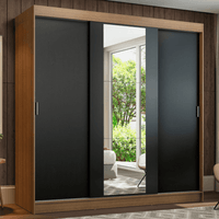 Ropero Madesa Reno 3 Puertas correderas con Espejo