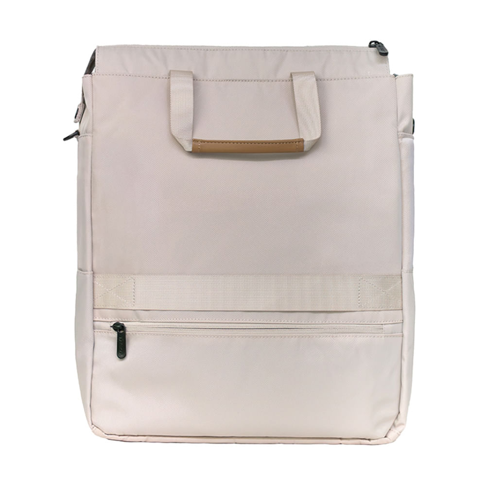 Bolso de Hombro Teros Rossan TE-9033BG para Laptop 15.6 Resistente al Agua Beige