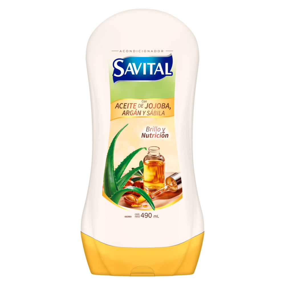 Acondicionador SAVITAL Argán Frasco 490ml