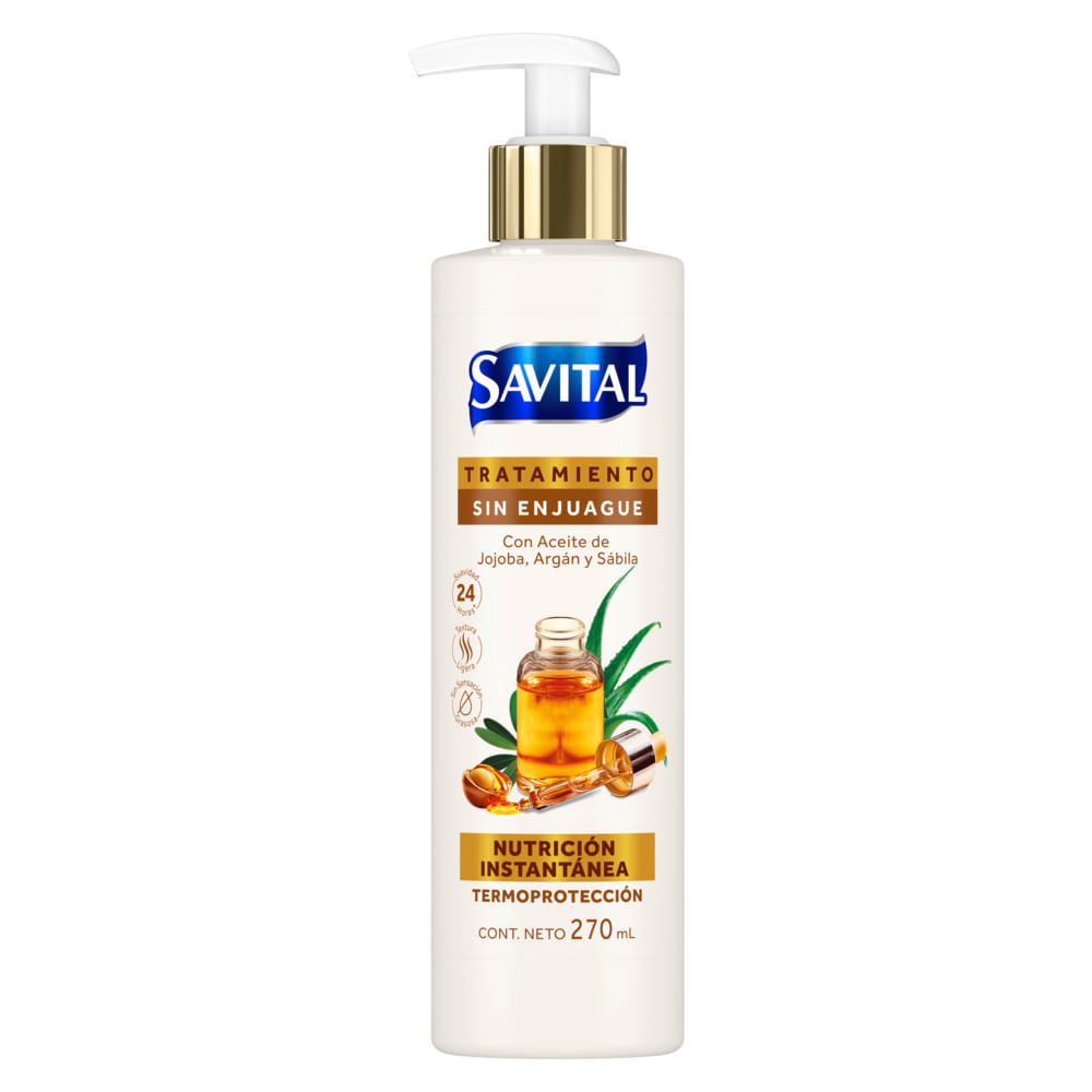 Crema de Tratamiento SAVITAL Argán Frasco 270ml