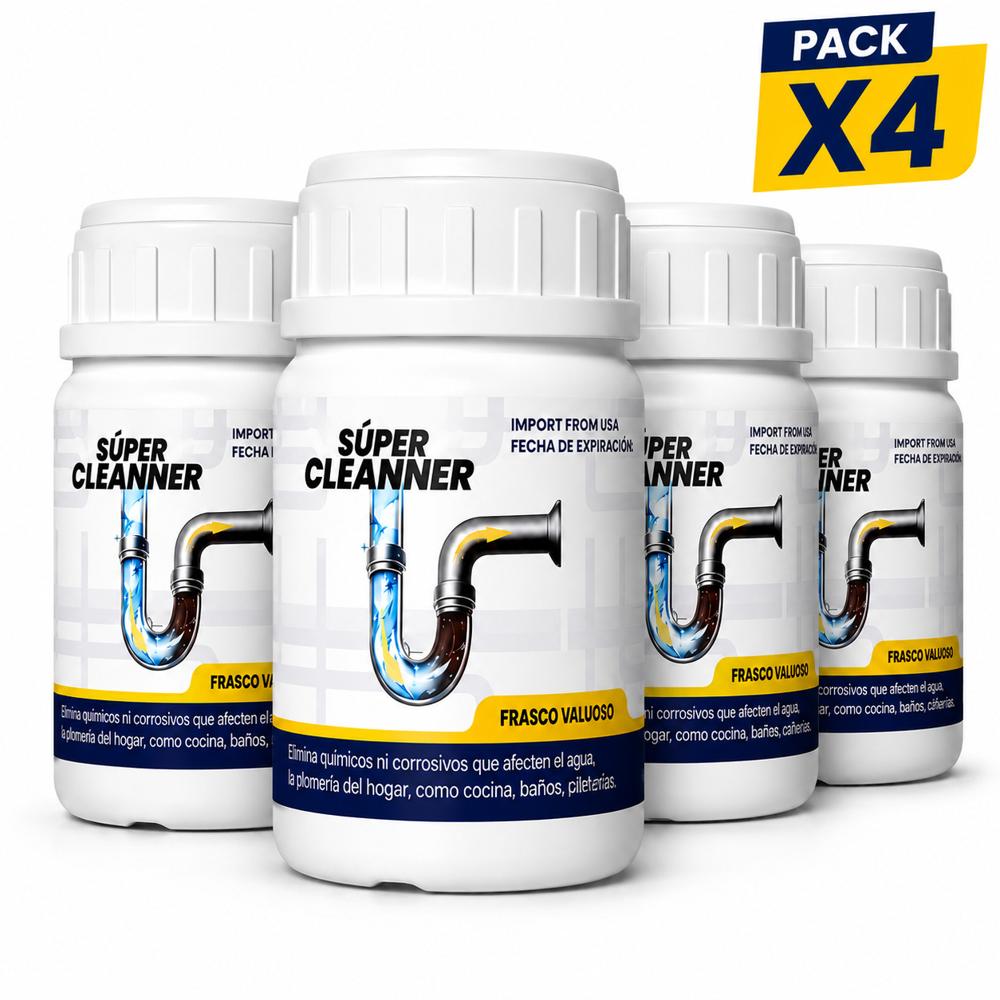 Polvo Desatorador De Tuberias Super