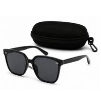 Lentes de sol para mujer  y estuche - Color negro