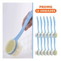 Pack12 Accesorio Doble Cabezales Azul 36cm para Higiene y Confort Y Regalo Sticker