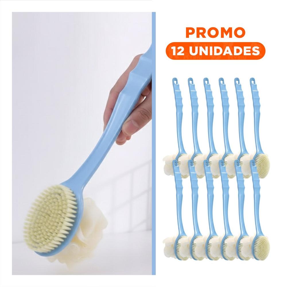 Pack12 Accesorio Doble Cabezales Azul 36cm para Higiene y Confort Y Regalo Sticker