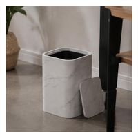 Basurero de Residuos para Cocina y Hogar Blanco YSticky