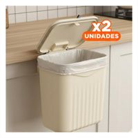 Pack2 Deposito Beige Organizador y Funcional para Hogar YRegalo Sticker
