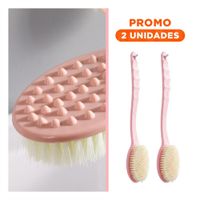 Pack2 Cerdas Spa Rosado 36cm Un Cabezal para Relajacion Completa