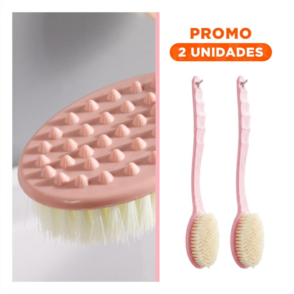 Pack2 Cerdas Spa Rosado 36cm Un Cabezal para Relajacion Completa