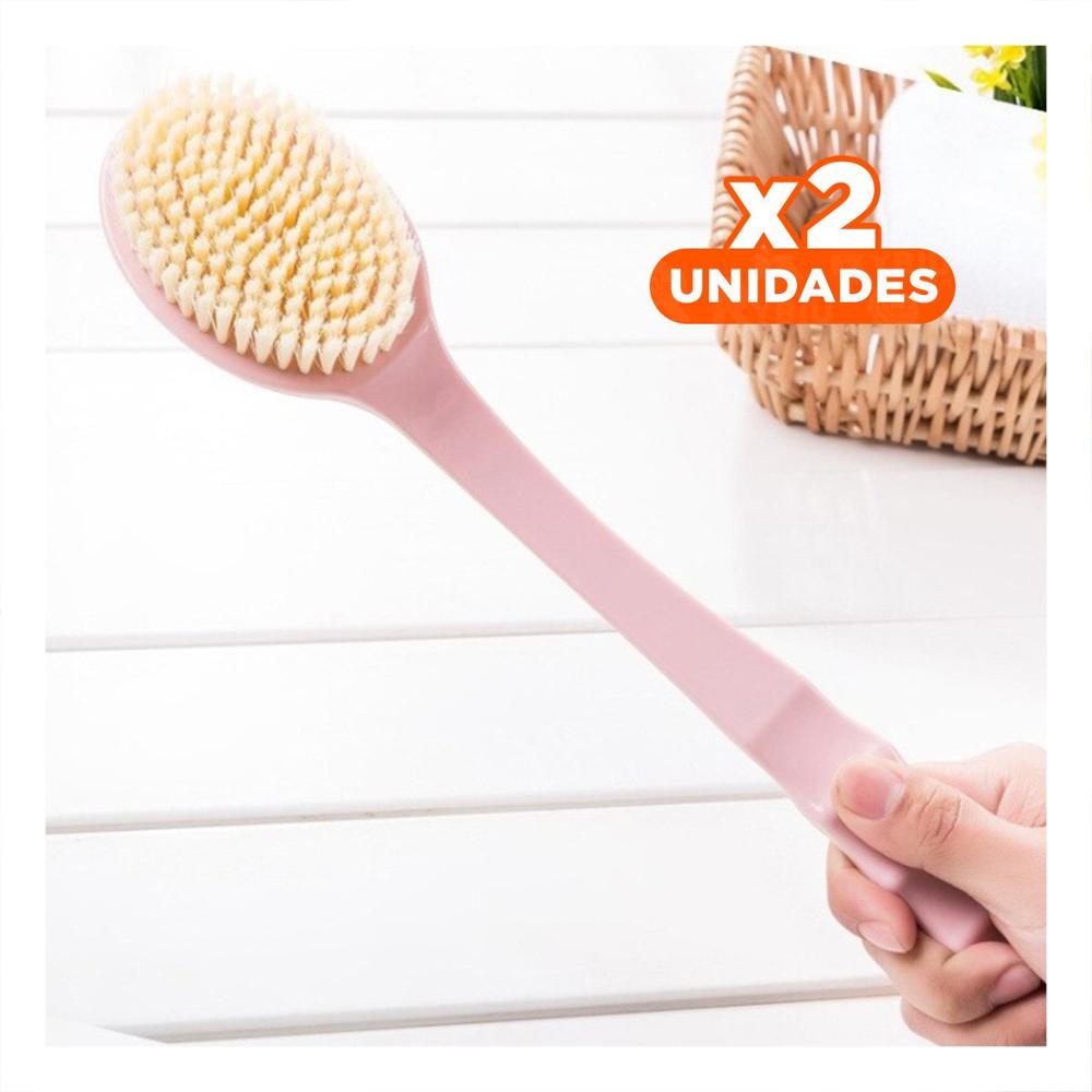 Pack2 Cerdas Masaje Rosado 36cm Un Cabezal Suave y Facil de Usar YPapel Regalo