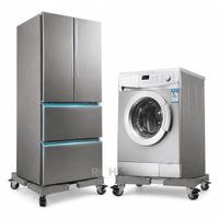 Base Móvil Premium Con Ruedas Para Lavadora Refrigerador Y Electrodomésticos Ajustable