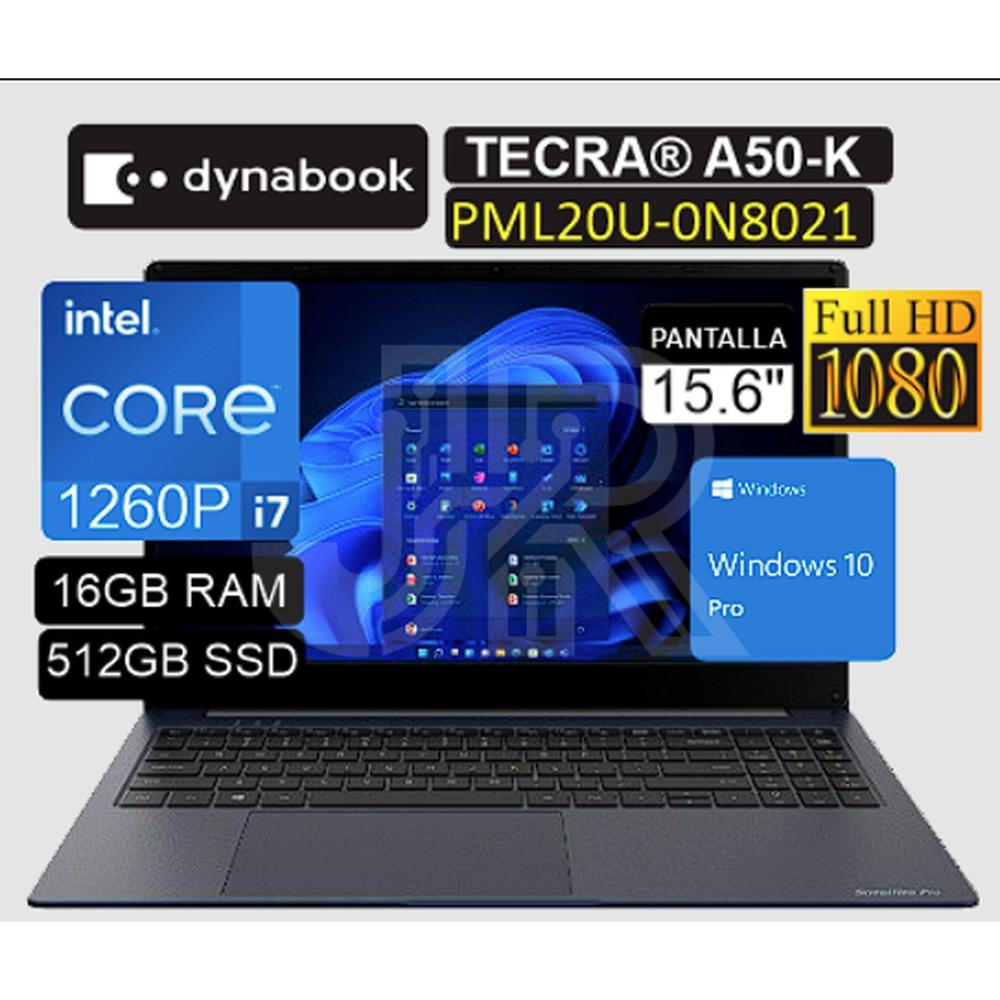 Laptop Dynabook Tecra A50-k Core I7-1260p 16gb 512gb Ssd 15.6" (pml20u-0n8021 (s))