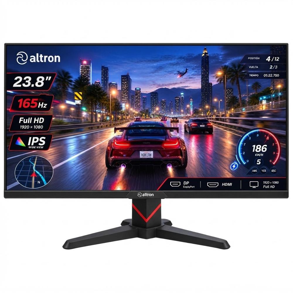 Monitor Gaming Altron 23.8 FHD 165Hz IPS