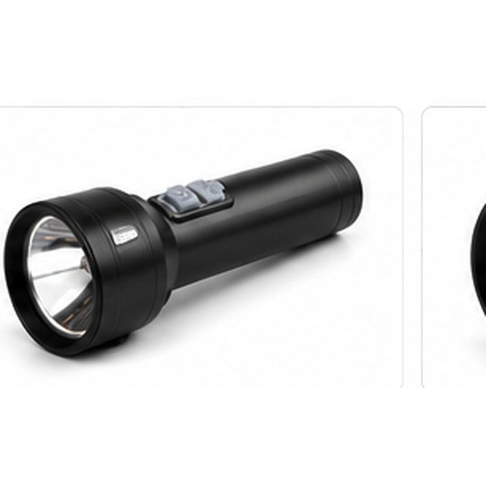 BOSSNEY Linterna LED Recargable con Brillo Graduable 1200mAh BS-L3387