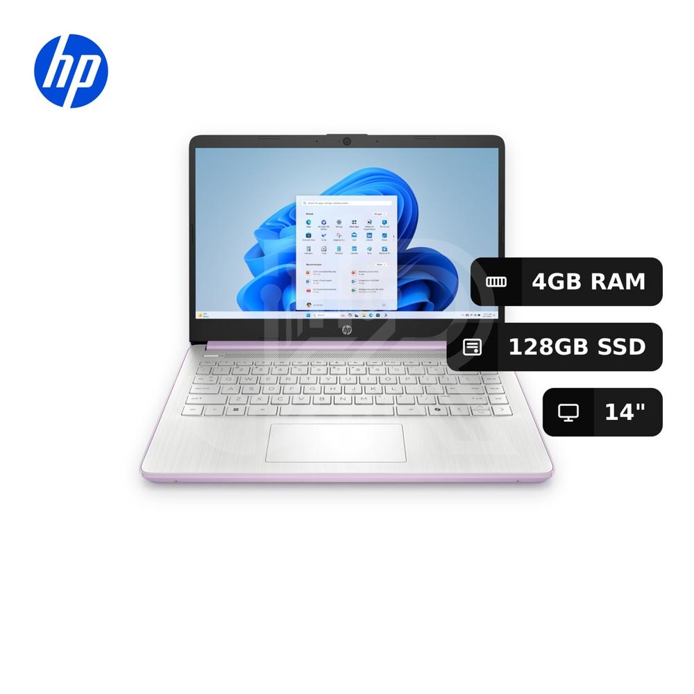 Laptop Hp 14-dq6104dx N150 4gb 128gb Ufs 14"" (d0sn8ua#aba)