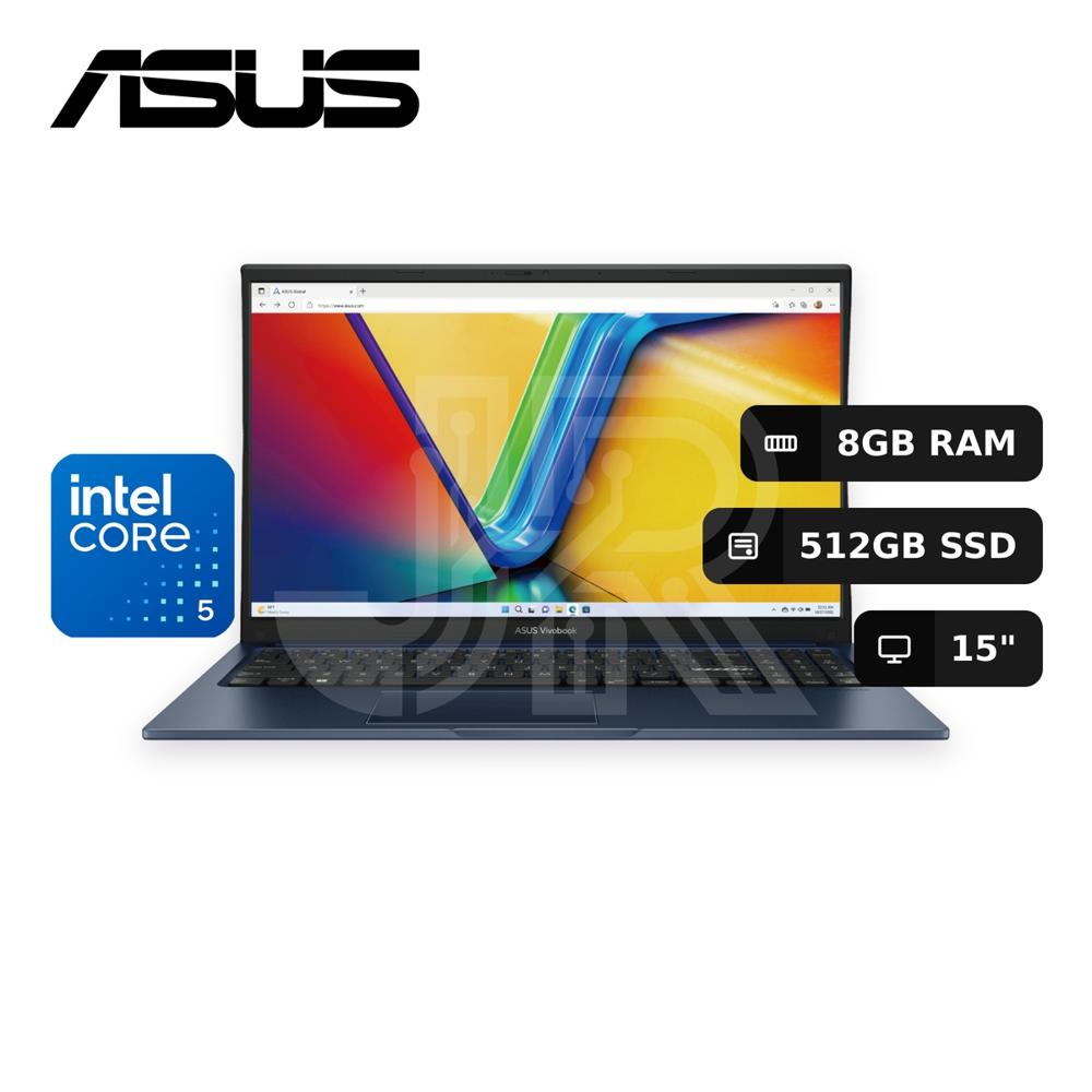 Laptop Asus Vivobook 15 X1504va Core 5-120u 8gb 512gb Ssd 15"" (90nb13y1-m025k0)