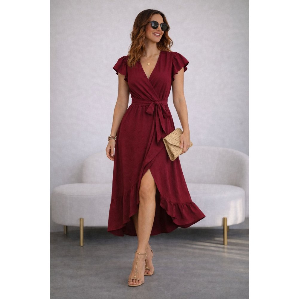 Vestido Largo Viena Envolvente Vestido Largo Viena VINOTXL
