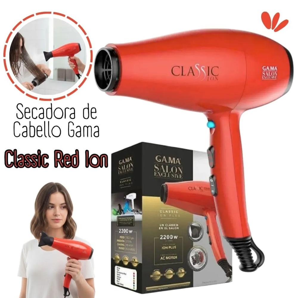 Secadora Gama Profesional Salon Exclusive Classic Ion 2200 watts.