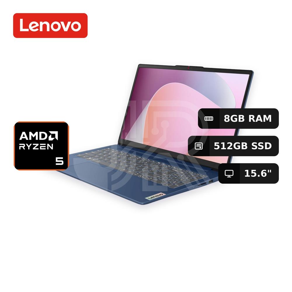 Laptop Lenovo Ideapad Slim 3 Ryzen 5-40 8gb 512gb Ssd 15.6"" (82xq012hus)