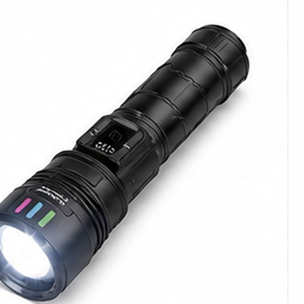 BOSSNEY Linterna LED de Mano de Alta Potencia 3000mAh BS-L3311-TG