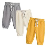 Pantalón Bebé Niño Micropolar  Little Sweet x 3
