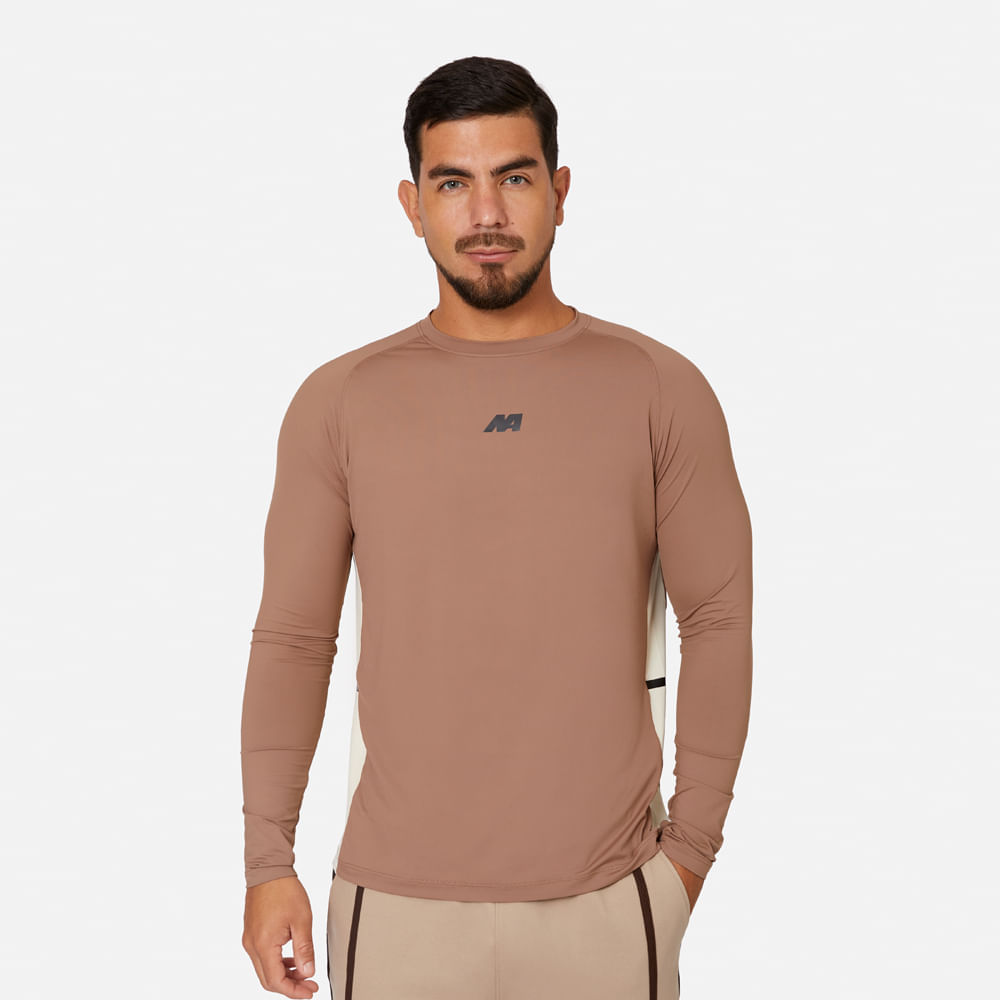 Ropa Deportiva New Athletic Polo ML Romel 084-1818 para Hombre 0M Marrón
