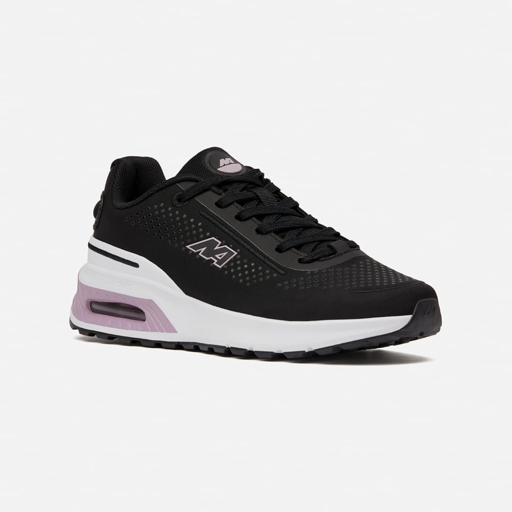 Zapatilla New Athletic Lifestyle SoftWind 227-0228 para Mujer 39 Negro