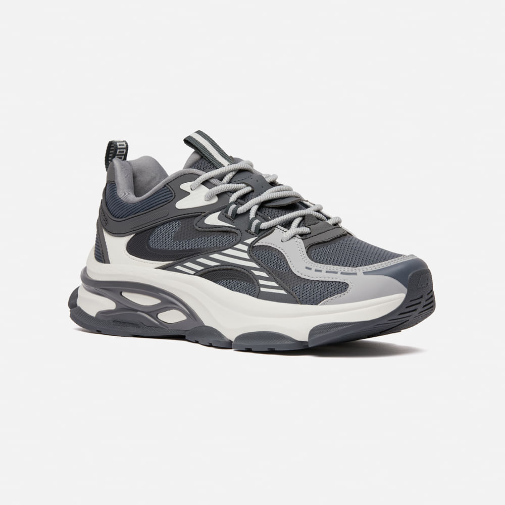 Zapatilla New Athletic Lifestyle NeoFlex 211-0304 para Mujer 40 Gris