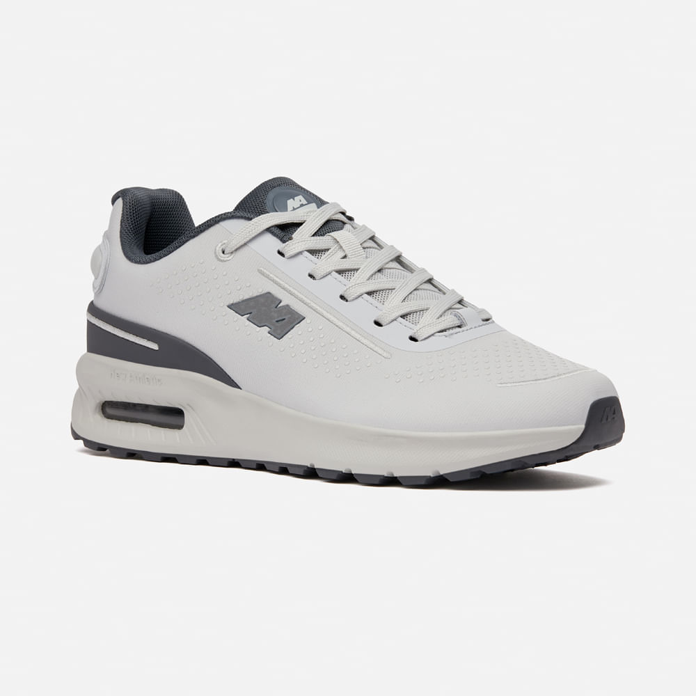 Zapatilla New Athletic Lifestyle SoftWind 227-0403 para Hombre 43 Gris
