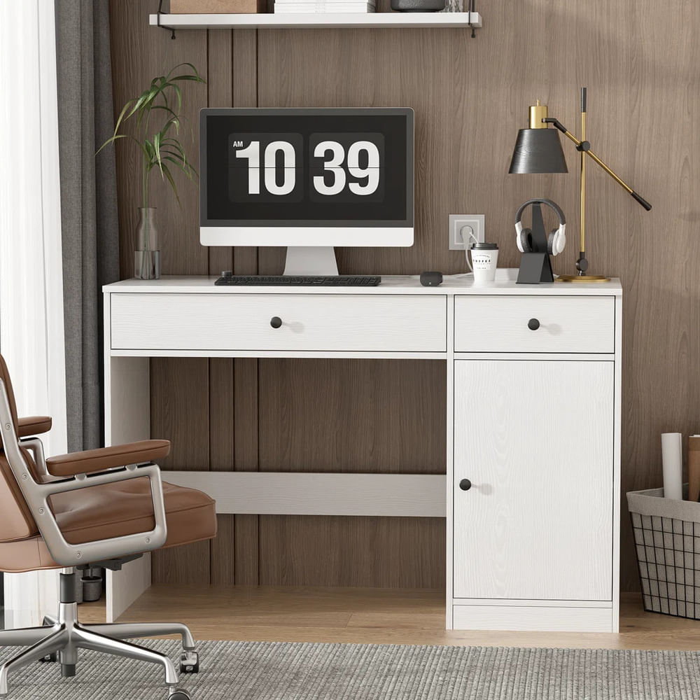 Escritorio Moderno Paula Blanco R&R Muebles