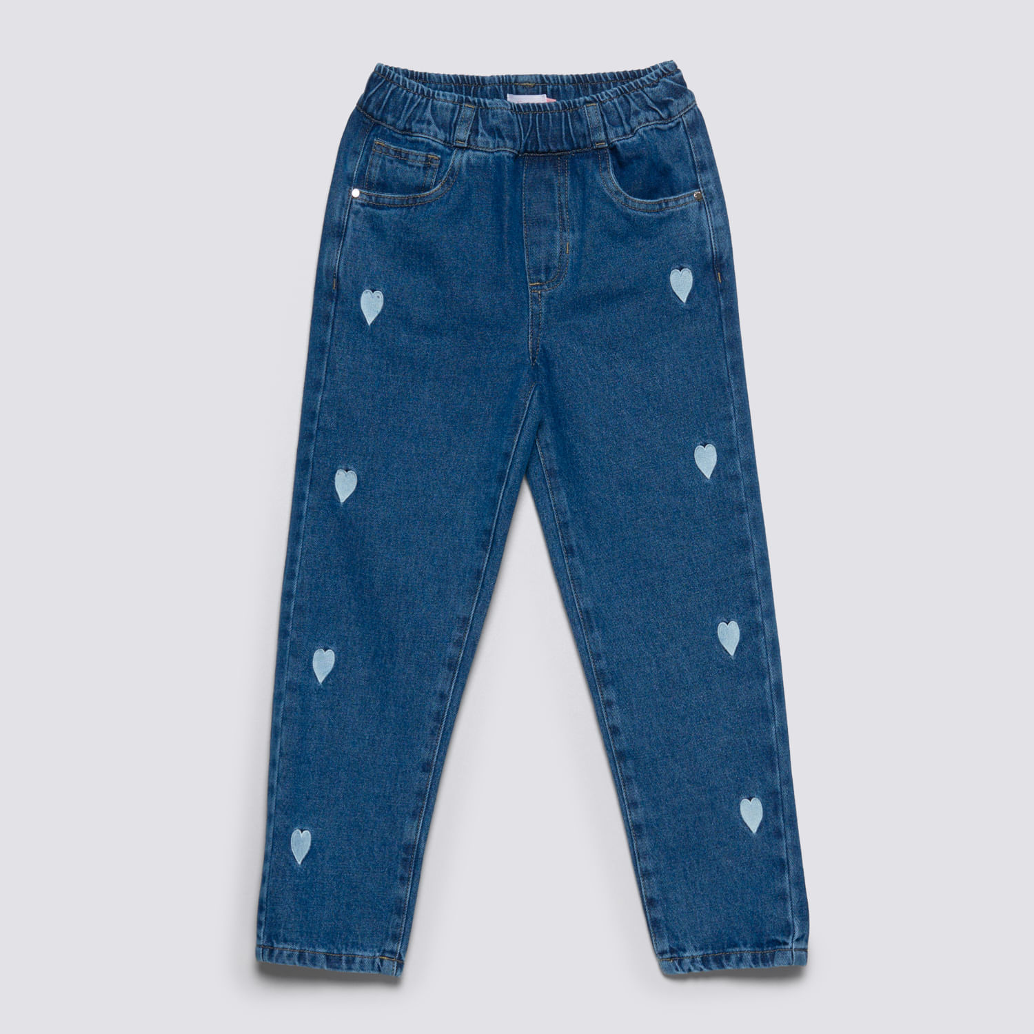 Jean Niña Elastic Bord Circus Azul Talla 12