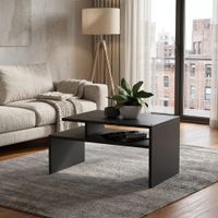 Mesa de Centro Alamanda Movenda Negro