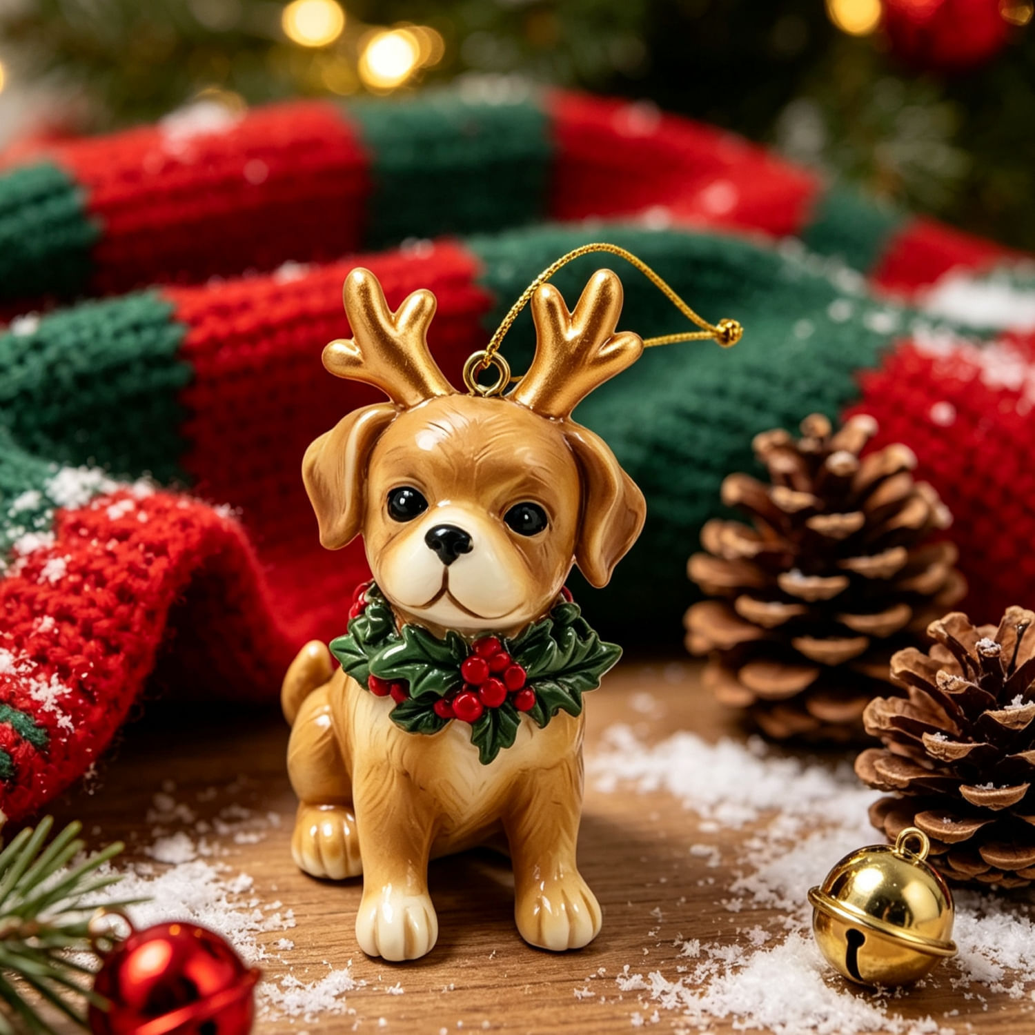 Adorno Árbol Perro 8 Cm