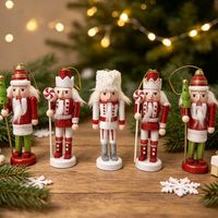 Cascanueces Adorno Árbol Set X5 12.5 Cm