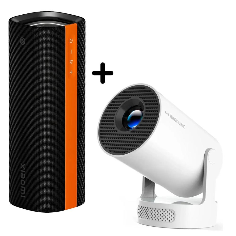 Combo Proyector MagCubic HY300 Pro - Parlante Xiaomi Sound Party NS7