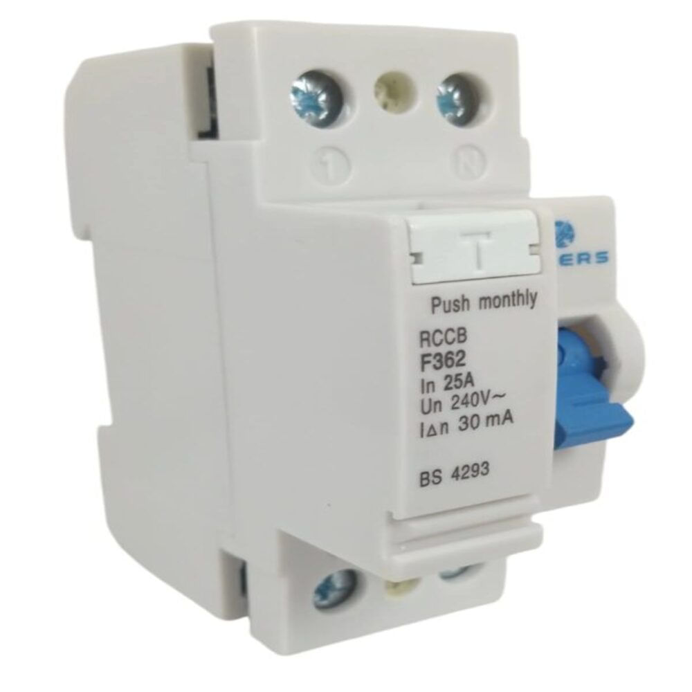 INTERRUPTOR DIFERENCIAL MONOFASICO 2X25AMP
