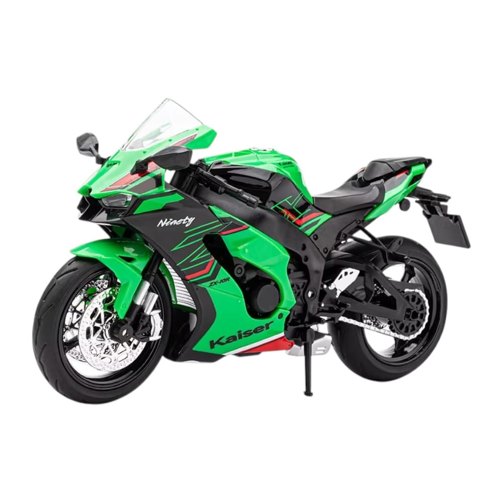 Kaiser Ninja ZX-10R Verde 1-12 Luces y Sonido