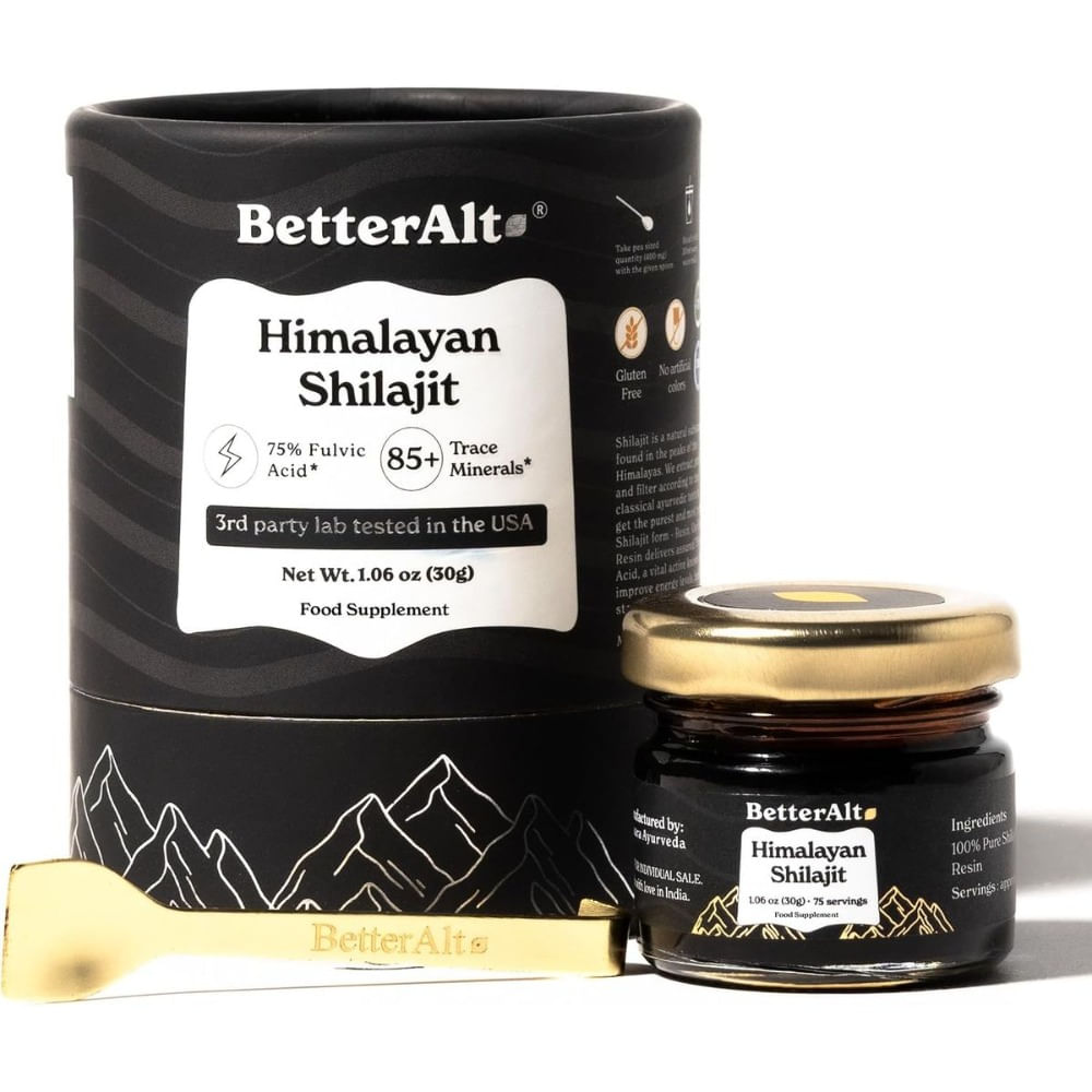 Shilajit en Resina BetterAlt Shilajit Himalaya Resina Pura 30 g