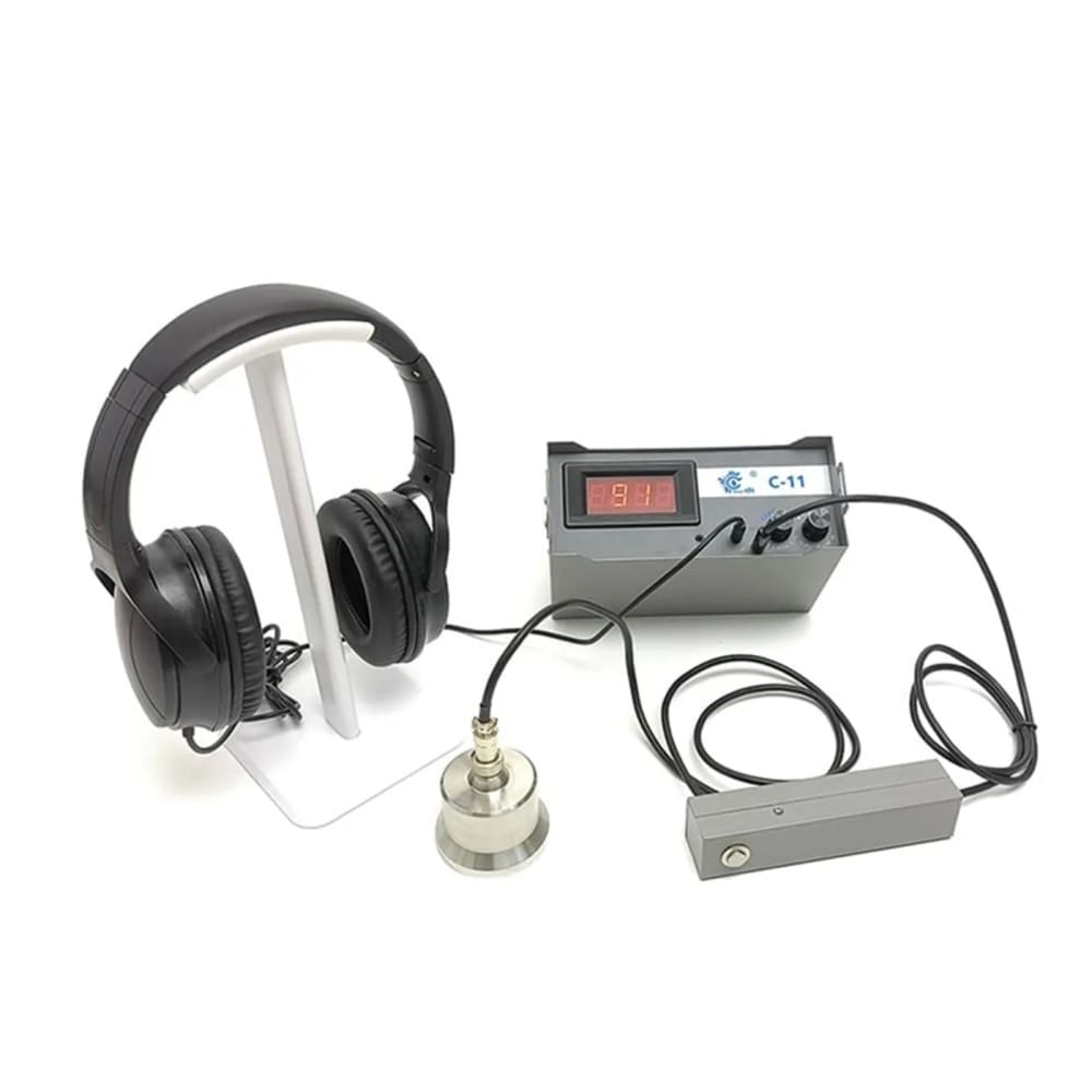 Detector acústico de fugas de agua en tuberías plomería doméstica tipo Geofono C-11