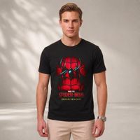Polo de Algodón Hombre Araña Moda Urbana