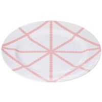 Plato DECO HOME Tendido Melamina 28cm Acuarela