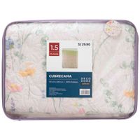 Cubrecama DECO HOME Acuarela 1.5 Plazas