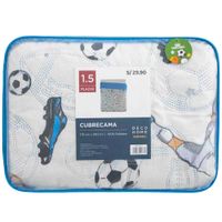 Cubrecama DECO HOME Campeones 1.5 Plazas