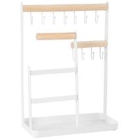 Joyero DECO HOME Metal Blanco Arena