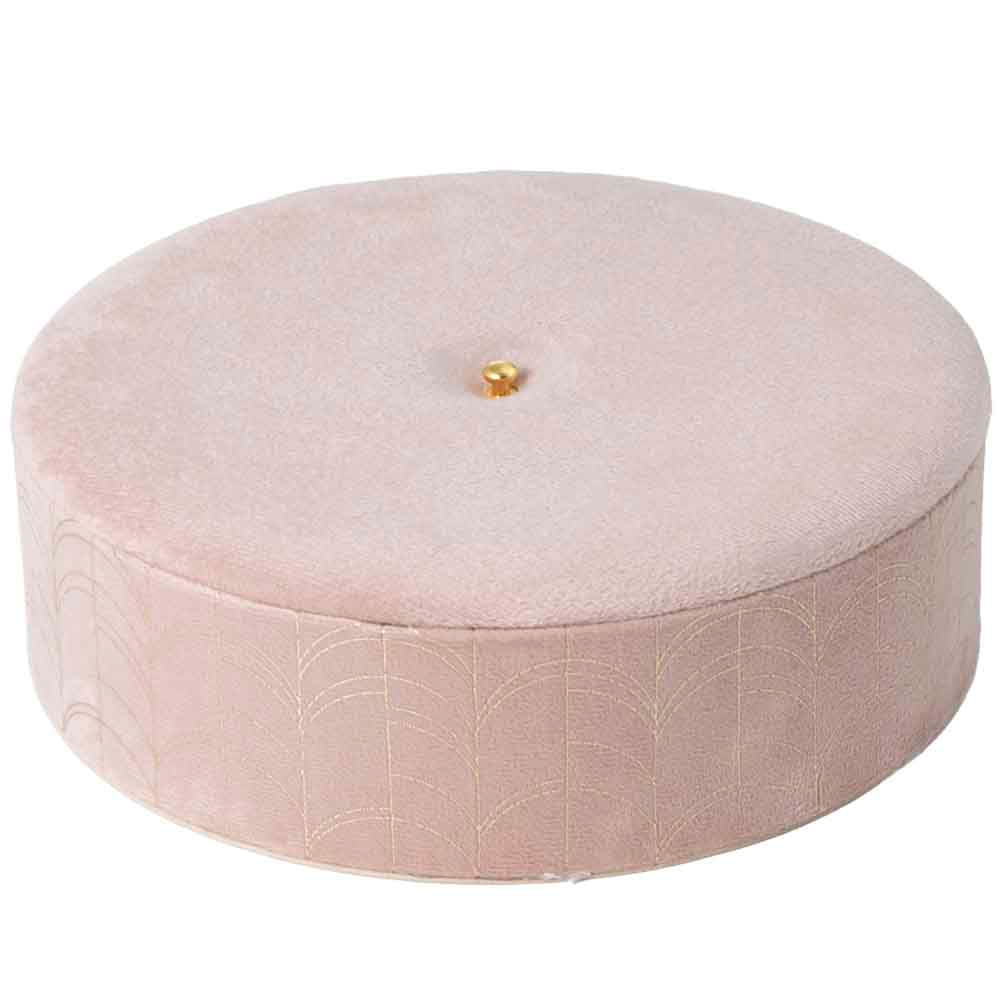 Joyero DECO HOME Gamuza Rosado Acuarela