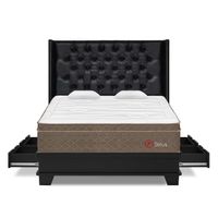 Dormitorio Sirius 4 Cajones Queen Laqueado